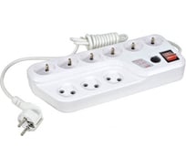 Сетевой фильтр с заземлением. V.I.-TOK СФУ9-Евк. 9 гнезд 3 метра РОС В 203413