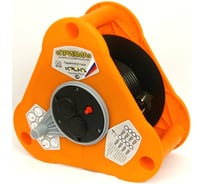 Силовой удлинитель РС-2 УК16-01 2 розетки, 15м ПВС3х0,75 КРОНА ПРИЗМА КСП225015