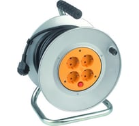 Силовой удлинитель на катушке RM-4-3x1.5-50m с заземлением, 50м, 4 гнезда ЭРА Б0001681