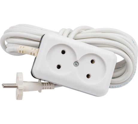 Удлинитель ООО Ливны-Электро У6-718 2-х местный, провод ПВС 2*1 L=5м У 763