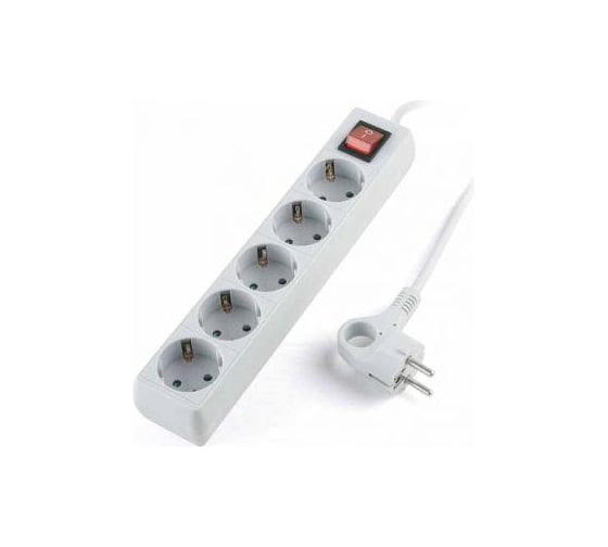 Удлинитель Supra S-5-ESC-5M light grey 1
