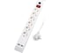 Сетевой фильтр Supra SF-6-ESC-USB-1.8M white 1