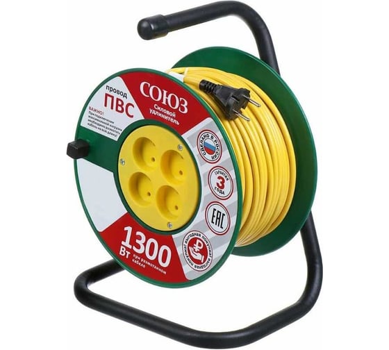Силовой удлинитель ТМ Союз 4 гнезда 40м 481S-3104