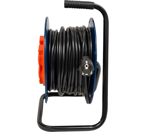 Силовой удлинитель Glanzen на катушке 4 гн. ПВС 3x2,5 IP44 арт. EC-30-011 00-00006573