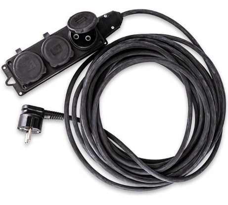 Удлинитель МПП УДЛИНИТЕЛЬ смотка У1С-3-30 кг, 3х1,5(рез), 3гнезда, 30м, с заземлением + IP44 999000000002903