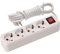 Удлинитель с заземлением и выключателем 4х3 м Lezard Lila 720-0403-402