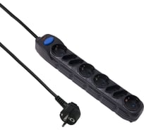 Сетевой удлинитель с выключателем, с заземлением и с защитой от детей 1.5м Electraline 62024