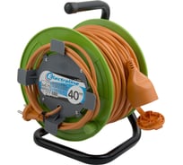 Удлинитель на катушке для газонокосилок и переносного инструмента 40м Electraline 49054