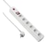 Сетевой фильтр 3м 6 розеток Electraline 62088 1
