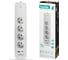 Сетевой фильтр Camelion Smart Home SZD/SH/4x1,5/WIFI (4гнезда 1,5м, 16A 4000В, USB+Type-С, WiFi+Счетчик) 14800 1