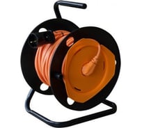 Удлинитель на катушке 50м, 1 розетка ЭНКОР 1/2 69557