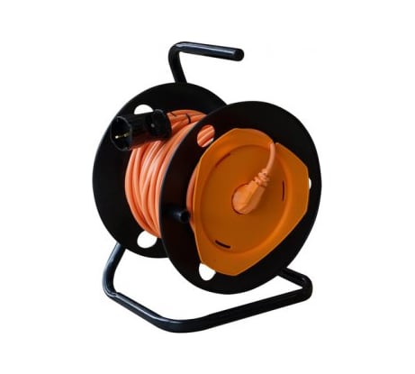 Удлинитель на катушке 50м, 1 розетка ЭНКОР 1/2 69557