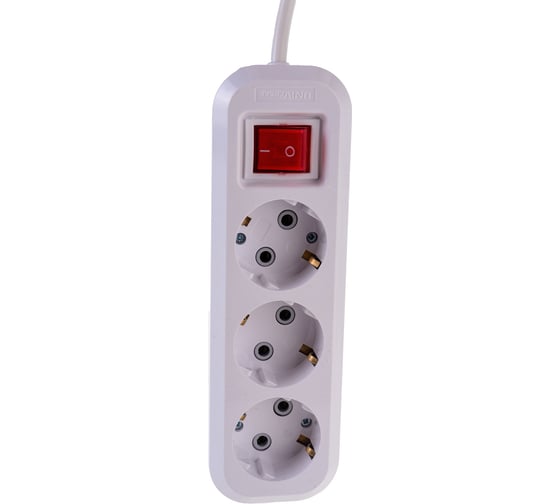 Удлинитель 3 гнезда 2м UNIVersal S-303 9634418