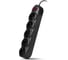 Фильтр SF-05L 1,8 м (5 розеток) черный, цветная коробка SVEN SV-015060 1