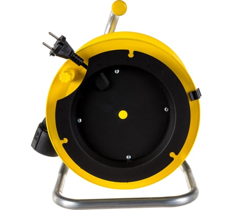 Силовой удлинитель на катушке Inforce К1-О-25 ПВС 2x0.75 25м, 6А, выносная розетка б/з 22025