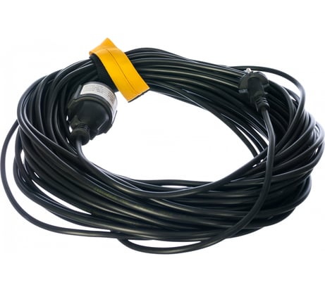 Силовой удлинитель Inforce УС1-О-30 У-101 ПВС 2x0.75 30м, 6А, 1 розетка б/з 10130