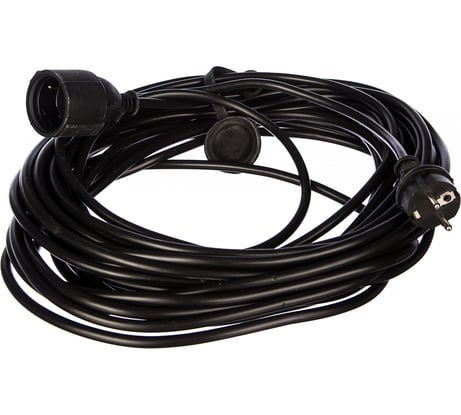 Силовой удлинитель Inforce УС1-Е-20 У-161 ПВС 3x1.5 20м 1 розетка 16520