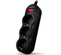 Фильтр SVEN SF-03L 5,0 м, 3 розетки, черный, цветная коробка SV-015053
