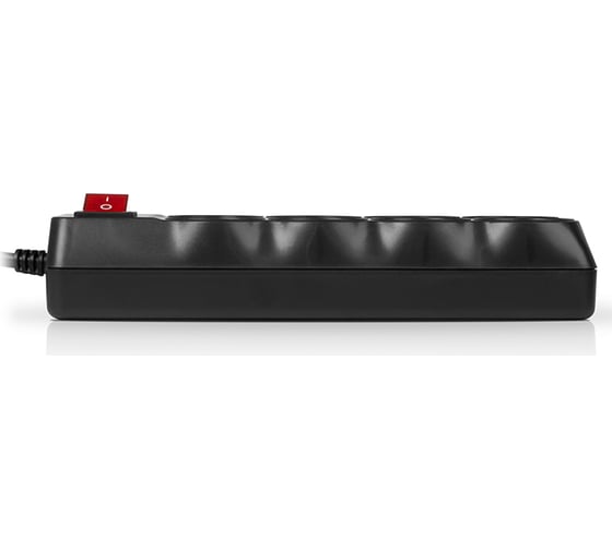Фильтр SVEN Optima 5,0 м (6 розеток) черный, цветная коробка SV-013653