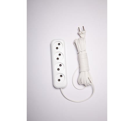 Сетевой удлинитель V.I.-TOK У4-О 2м (ПВС2x1) /45 40002л