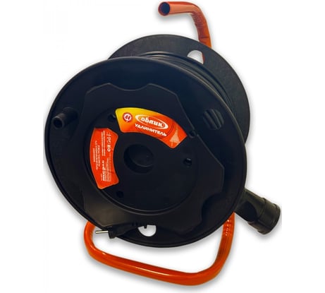 Удлинитель Облик РБК- 4 (для газонокосилок) 1 гн ПВС 2*0,75 10 А 50 м УТ-00000779