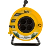 Удлинитель на катушке с термозащитой 4х30м УК30 2х0.75 IEK Garden WKP23-06-04-30 277732 15526947