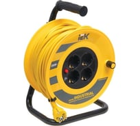 Удлинитель на катушке с термозащитой 4х40м УК40 3х1.0 IEK Industrial WKP14-10-04-40 277737