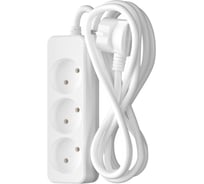 Сетевой удлинитель 1х3, 5м, 10А, белый ФОТОН 10-53 21114