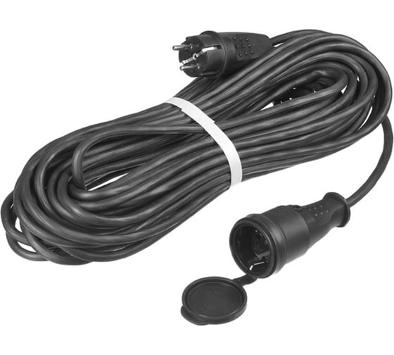 Силовой каучуковый удлинитель-шнур УШ-16 IP-44 КГ 3x1,5 10м UNIVersal 964U-7001
