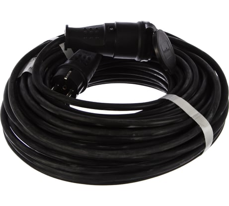 Силовой каучуковый удлинитель-шнур УШ-16 IP-44 КГ 3x1,5 30м UNIVersal 964U-7003