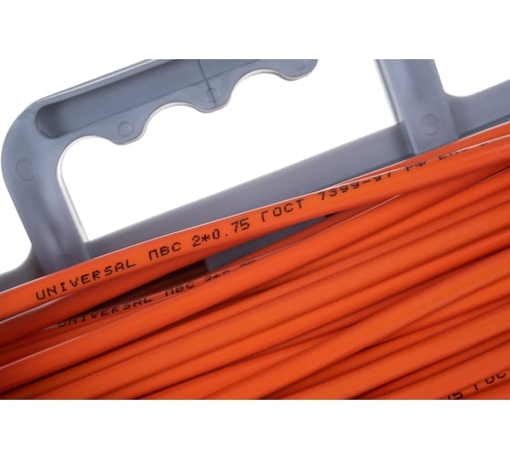 Удлинитель УШ-6 IP-54 рамка ПВС 2x0,75 40м UNIVersal 9632019