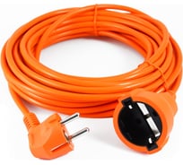 Удлинитель в бухте 6А 1роз. с зазем. 30м оранж. Power Cube PC-EG1-B-30