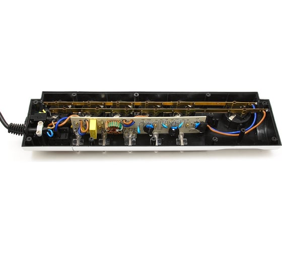 Сетевой фильтр 3м 5+1 тлф. защ., черный Power Cube Garant SISN-2-BLACK-10