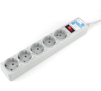 Фильтр-удлинитель B 1.9м 5роз. серый Power Cube SPG-B-6