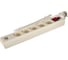 Сетевой фильтр 1.8м, 5 евророзеток и 2 USB, 2A, белый Гарнизон EHW-6-USB 2
