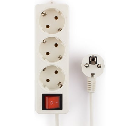 Удлинитель 3р 16А 5м с выключателем и заземлением Гарнизон ELB-G3-W-5