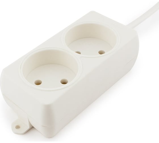 Удлинитель 2р 10А 2м Гарнизон EL-NL2-W-2