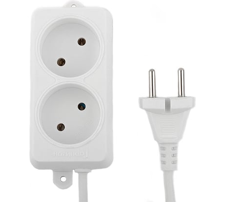 Удлинитель 2р 10А 3м Гарнизон EL-NL2-W-3