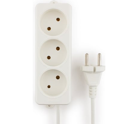 Удлинитель 3р 10А 2м Гарнизон EL-NL3-W-2