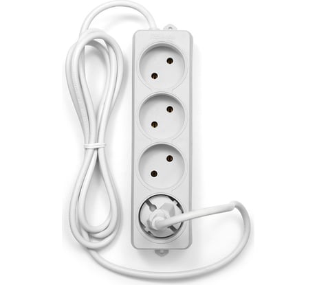 Удлинитель 4р 10А 2м Гарнизон EL-NL4-W-2