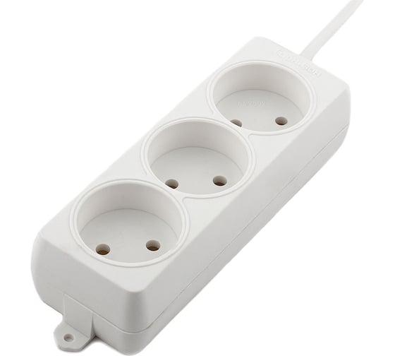 Удлинитель 3р 6А 2м Гарнизон EL-E3-W-2