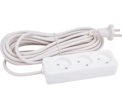 Бытовой удлинитель 2200 Вт 3гн. ПВС 7м Союз 481S-1307