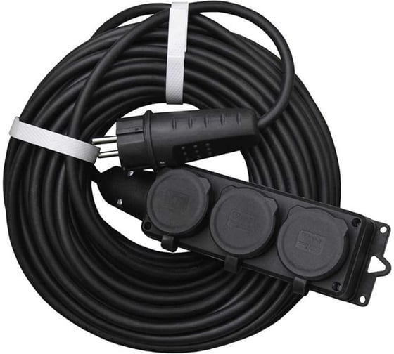 Удлинитель Союз ТМ 3 гн. 3700 Вт з/к КГ IP-44 20м 481S-4202 481S-4202