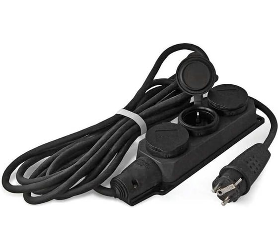 Удлинитель 3гн. 4000 Вт з/к КГ IP-44 20м Союз 481S-4602