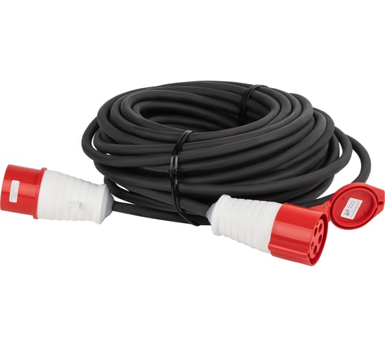Удлинитель силовой ЭРА IND380-U-1e-5x4-20m-IP44 на 380В в бухте 1 розетка CEE 5P 20м КГ 5х4 32A IP44 Б0057298
