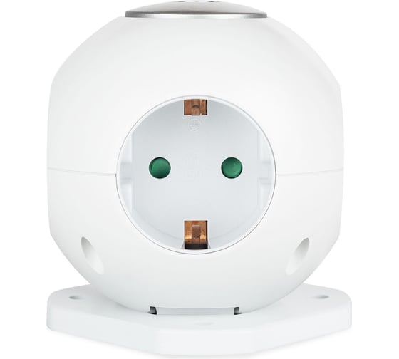 Сетевой фильтр Rombica NEO SPHERUM 2хUSB(5В/2,1А)/3x220V/1,5м - Черный - Белый PSE-004