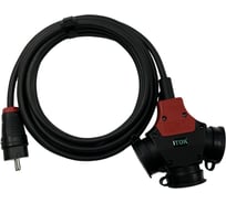 Силовой удлинитель iTOK с заземлением серии iCONNECT PRO КГтп-ХЛ 3x1,5 мм 3 гнезда IP44 ГОСТ 5 м i-CONNECT-PRO-SU-KG-315-3-44-5