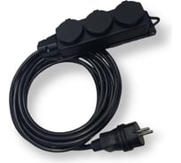 Силовой удлинитель iTOK с заземлением серии iCONNECT КГтп-ХЛ 3x2,5 мм 3 гнезда IP44 ГОСТ 5 м i-CONNECT-SU-KG-325-3-44-5