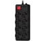 Сетевой фильтр 1.8м, 8 розеток, черный SVEN Optima Pro SV-013677 2