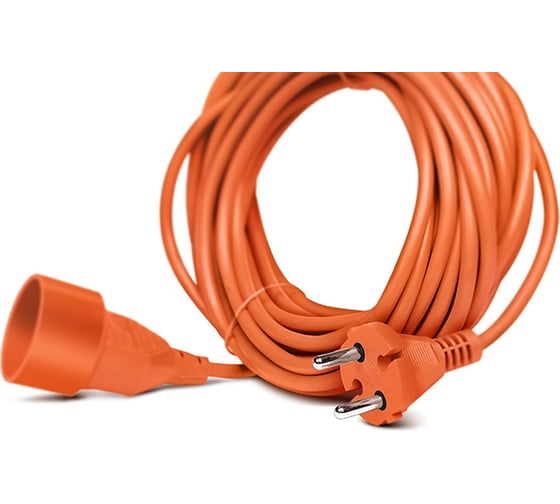 Удлинитель, 1 розетка, оранжевый SVEN Elongator 2G-10m 971